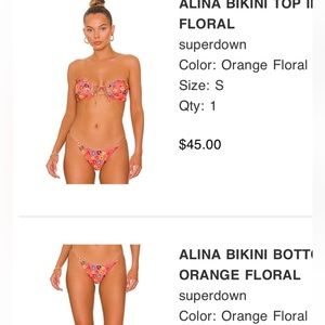 Revolve bikini never worn